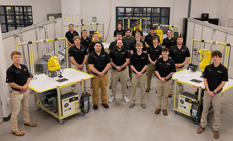 Advanced Maintenance Technician (AMT) students