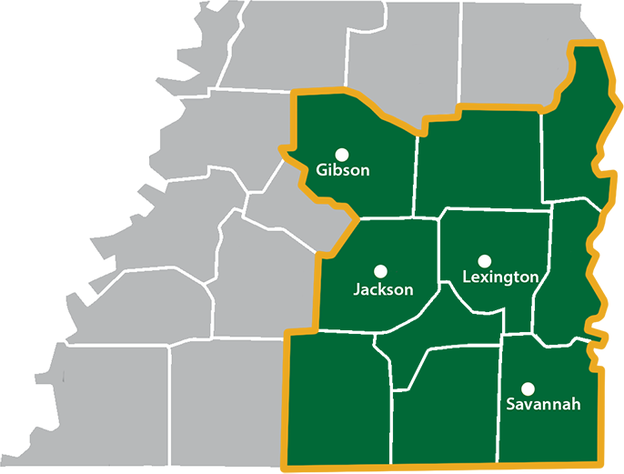 Jackson State Community College locations map